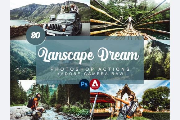 Download Landscape Dream Photoshop Actions - Photos Collection