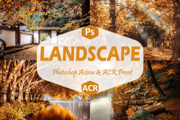 Download 40 Landscape Photoshop Actions and ACR - Photos Collection